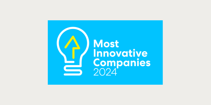 Most innovative companies logo